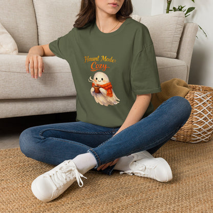 Cozy Ghost 'Haunt Mode: Cozy' T-Shirt