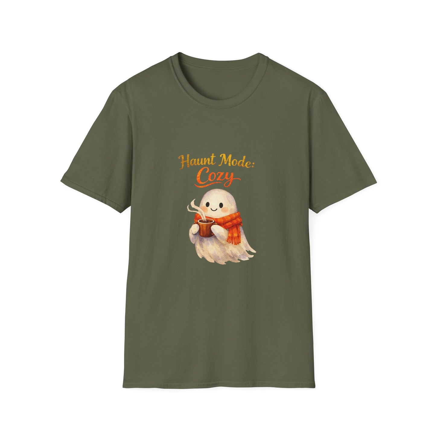 Cozy Ghost 'Haunt Mode: Cozy' T-Shirt